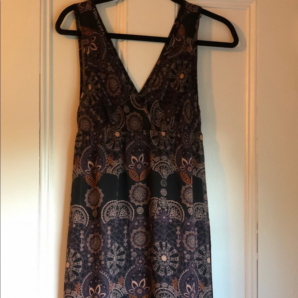 Deep V (front and back) dress